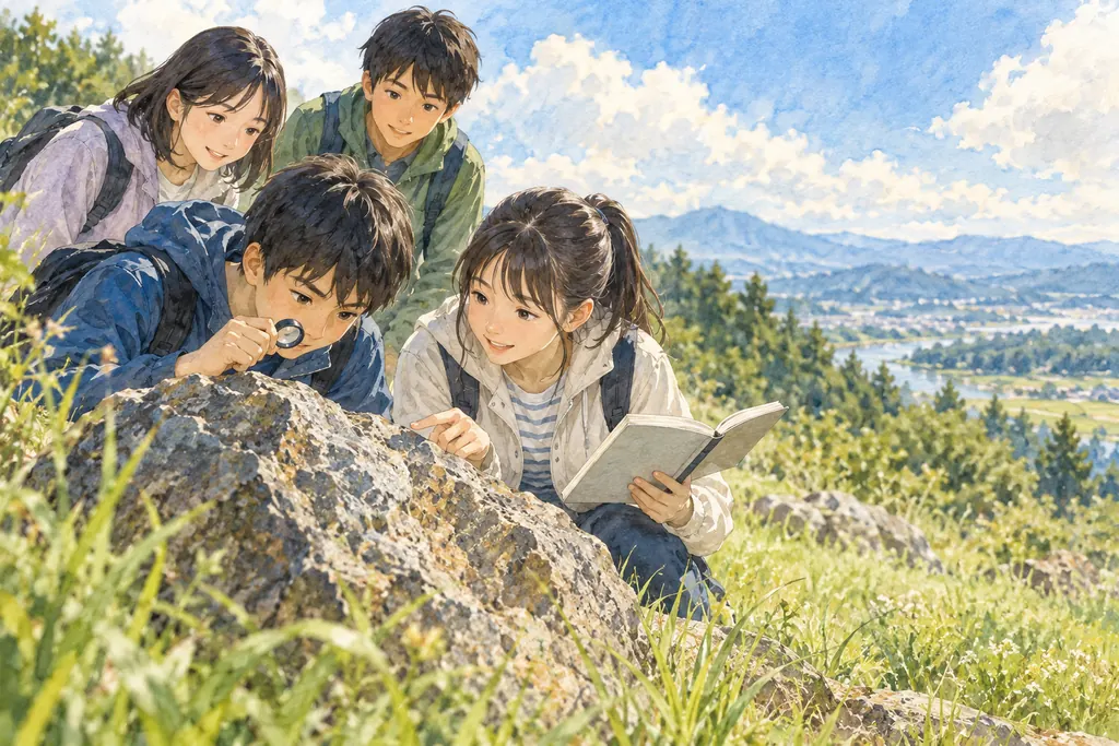 成立学園中学校の学びをイメージしたイラスト（AI生成）（AI生成のイメージイラスト）