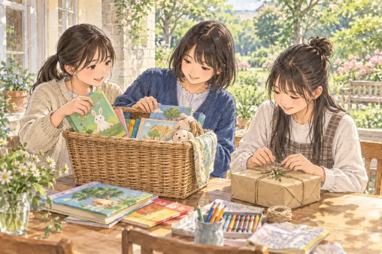 晃華学園中学校の学びをイメージしたイラスト（AI生成）（AI生成のイメージイラスト）