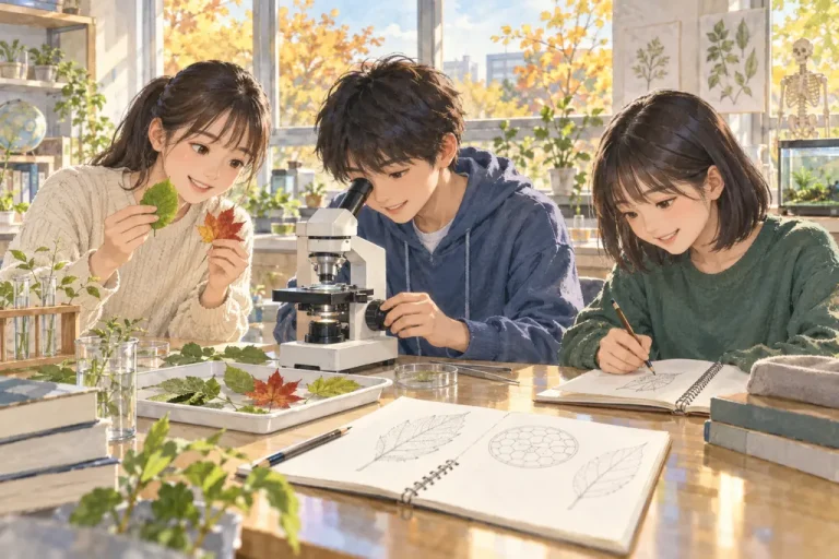 広尾学園中学校の学びをイメージしたイラスト（AI生成）（AI生成のイメージイラスト）