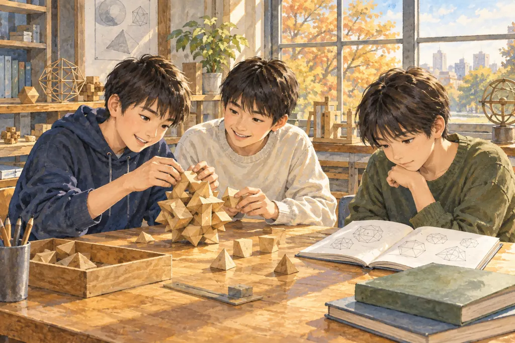 高輪中学校の学びをイメージしたイラスト(AI生成)(AI生成のイメージイラスト)